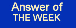 Answer of the Week